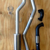 LandCruiser 105 exhaust