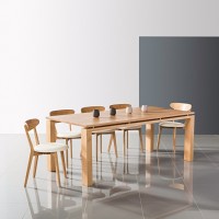 light oak dining table