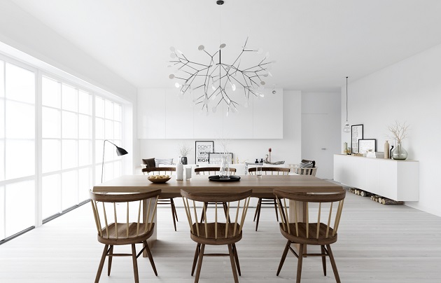 dinner table Scandinavian 2