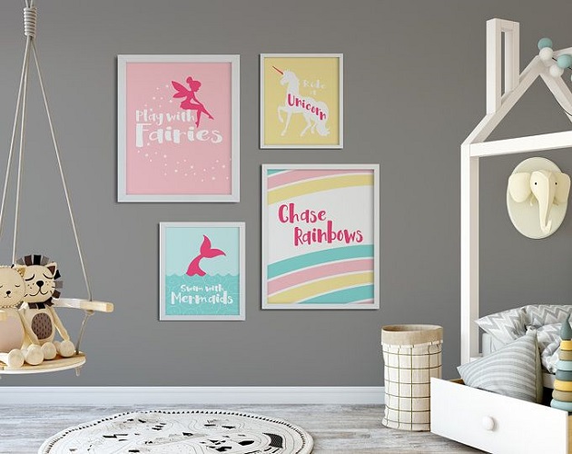 Colourise Your Kids’ Rooms with Art Prints